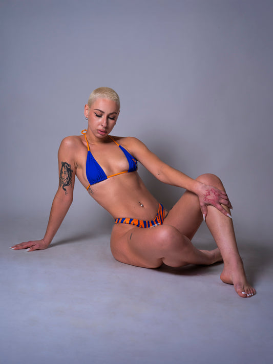 Tiger Wave bottom bikini